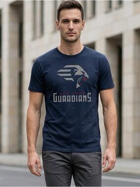 NEW Gildan Unisex Blue Short Sleeve New York Guardians XFL Football - Size XL